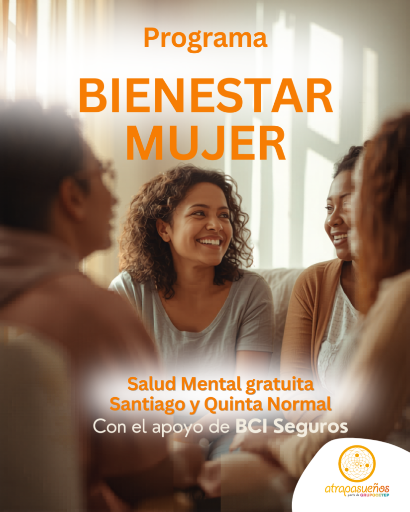 🧡 Programa Bienestar Mujer: Acompañando la Salud Mental de las Mujeres en Santiago y Quinta Normal